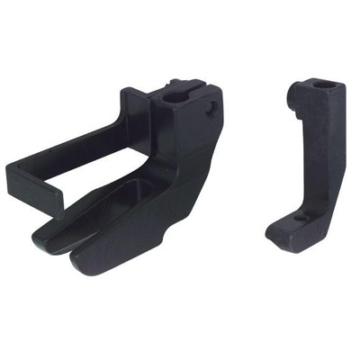 Walking Foot, Piping Foot, Outside and Inside Set, 1/4 Inch Gauge, with Built-In Finger Guard