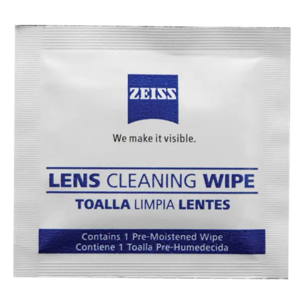 ZEISS Lens Cleaning Wipes  60/bx UPC 662834501049