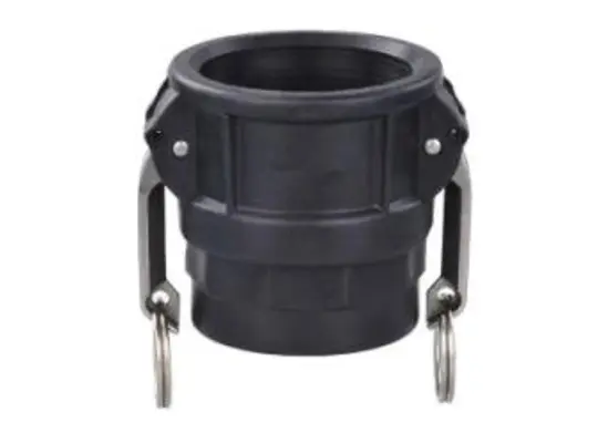 Cam and Groove Coupler, 2 in Type D x 2 in FPT, Polypropylene