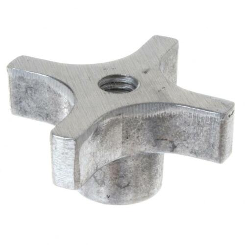 Knob, 3/8-16 4 Prong Alum