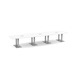 PALBS4192N - 16 ft. Classic Boat Shape Conference Table with Brushed Palmer Base