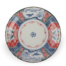 Edo-Style Dino Plate 9" Ryouenryu