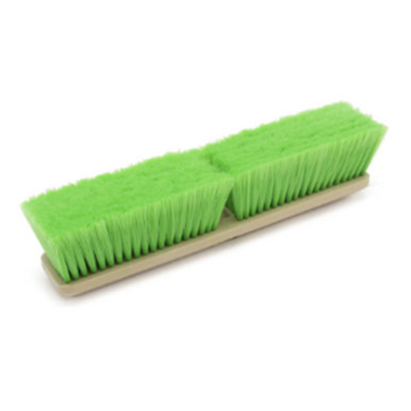 14" Green Nylon Floor Brush
