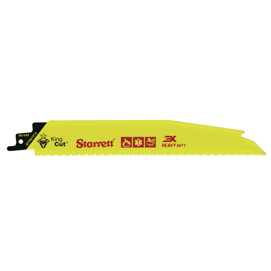 STARRETT BTR81014-5 King Cut 8'' x 1 x .063 x 10-14, Bi-Metal, 5 Pack