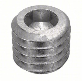 3/8" - 16 X 3/8" SOCKET SET SCREW CUP POINT F912 ZINC CLEAR