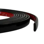 1" Black Body Side Molding - Profile 3 