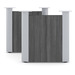 PL36ELPBASEP2 ACCCENT END PANELS (2 PACK)- COASTAL GRAY