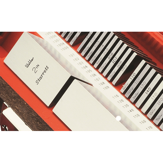 STARRETT SS .104 A1 Square Steel Gage Block - .104 In., Grade A1