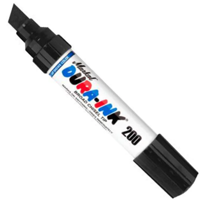 Permanent Marker - Black - Extra Wide Chisel Tip