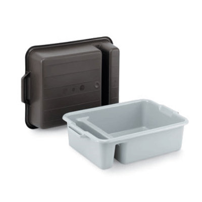 Vollrath 52634 Signature Heavy-Duty Bus Box 2-Compartment