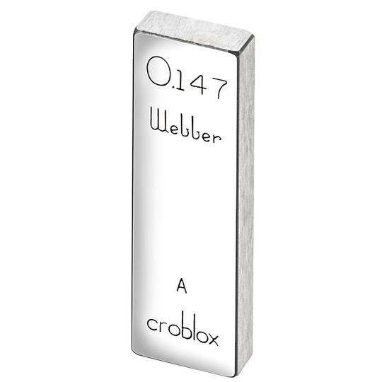 STARRETT RC .147 A1 Rect. Croblox Gage Block - .147 In., Grade A1
