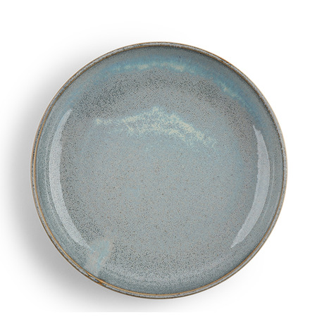 Indigo Fog Pasta Plate 8"