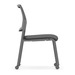 88714 - DAISY GUEST CHAIR- GRAY AND CHARCOAL