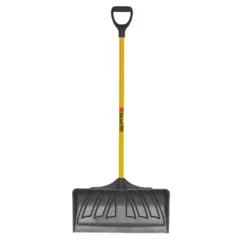 Garant Snow Pusher Fiberglass Handle Poly Blade