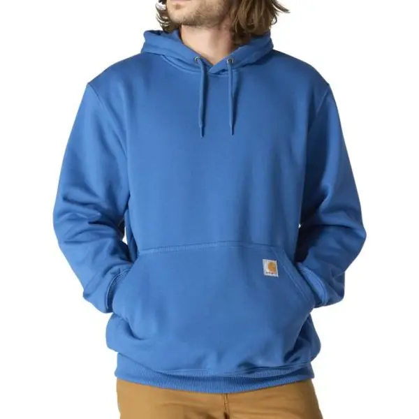 CARHARTT 100615 - Rain Defender® Heavyweight Hooded Sweatshirt - Dark Horizon Blue