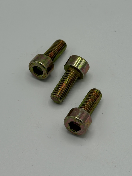 M8 - 1.25 X 20MM DIN 912 SOCKET HEAD CAP SCREW 8.8 ZINC YELLOW