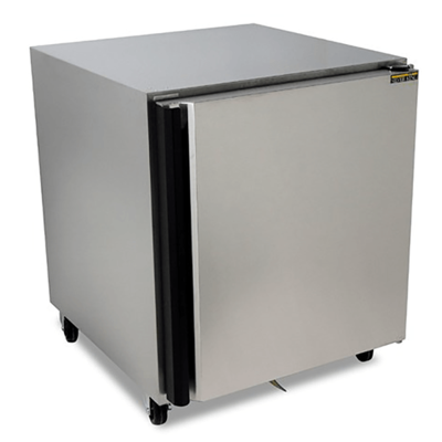 Silver King SKF27A-ESUS1 (1) Stainless Steel Door 27"W One-Section Undercounter Freezer