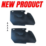 Door Hinge Dust Covers - w/Clips