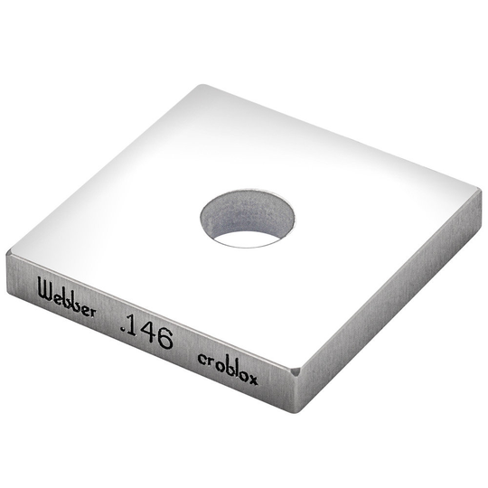 STARRETT SC .146 AA Square Croblox Gage Block - .146 In., Grade AA