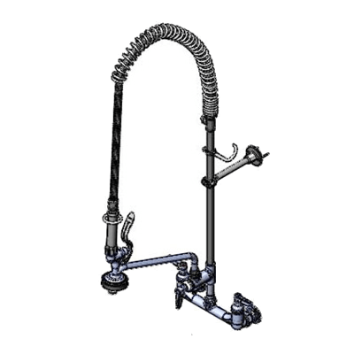 T&S Brass B-0133-A12B-TEE Easyinstall Pre-Rinse Unit B-0107
