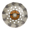 7" x 7/8"-5/8" Premium Grinding Cup Wet/Dry Arrow Segment CONCRETE/MASONRY/STONE