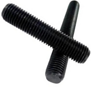 5/16" - 24 X 2" FULLY THREADED STRAIGHT ROD SAE J429 GR 8 PLAIN