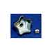 Knob,Star,3/8-16, Casting, Plate