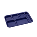 Cook's 630-400A-NAVY 6-Compartment ABS Cafeteria Tray