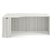 PL177L 71" LEFT PORKCHOP-BOWFRONT- SILVER BIRCH