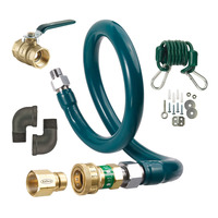 Krowne M10048K 1" x 48" Gas Connector Complete Kit