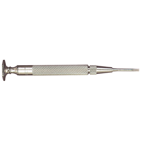 STARRETT 555C Jewellers Screw Driver, .070In (1.8mm) Blade