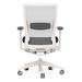 3702 TASK CHAIR - ASH WHITE FRAME, EBONY SEAT WHTSM60999BLN02