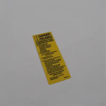 DECAL, FLAMMABLE FUEL