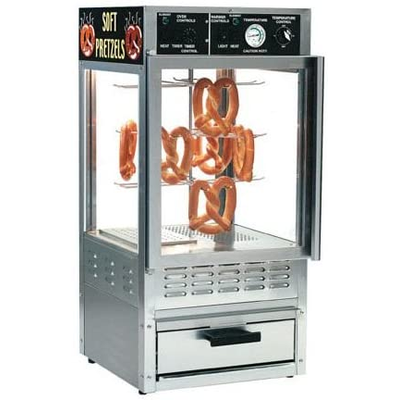 Gold Medal 5552PR Combo Pretzel Warmer and Humidified Merchandiser