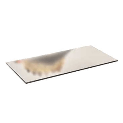 Carlisle Rectangle 36" x 18" Mirrored Display Tray