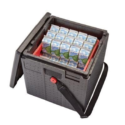 Cambro EPPMBWSTSW Cam GoBox Milk Crate Box