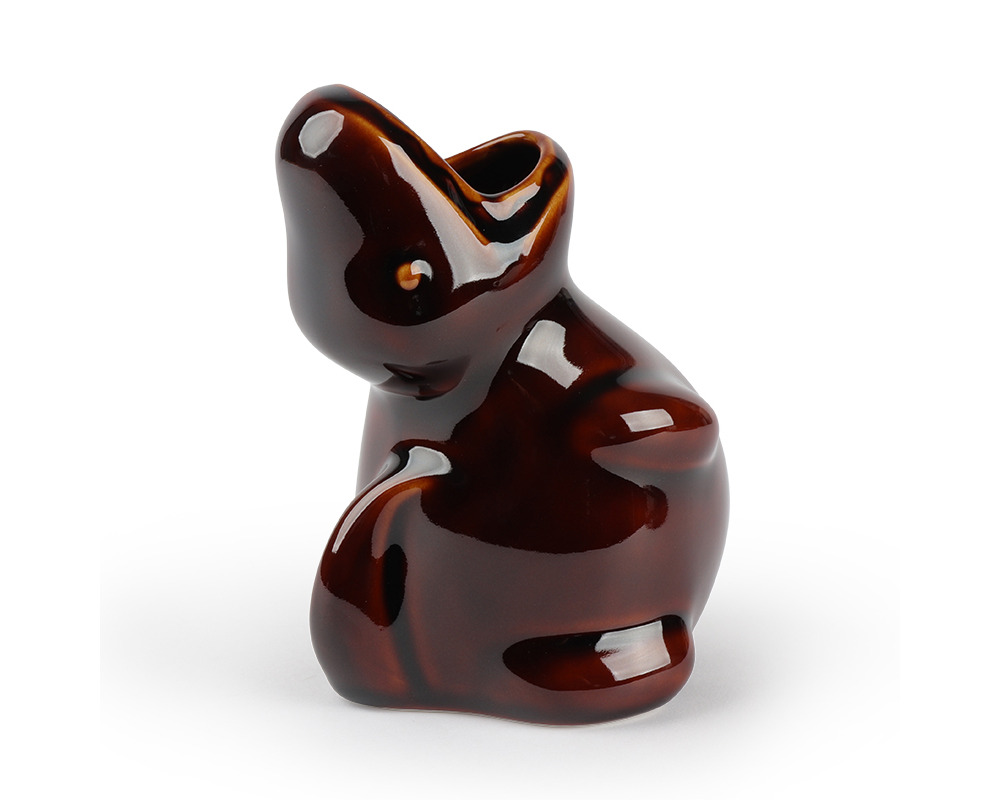 Container Dino 5.25" Zakkusaurus Amber