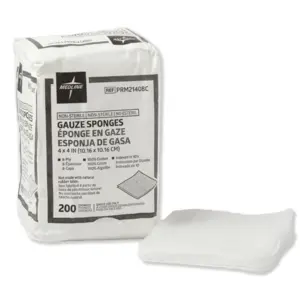 Gauze Sponge 4x4 8ply NS      200/bx  PRM21408CZ
