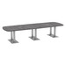 PALAR7638N - 12ft. Arena Conference Table with Brushed Palmer Base