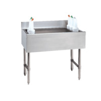 Advance Tabco CRI-12-24-7-X Cocktail Unit 12" Deep Chest w/ 7-Circuit Cold Plate