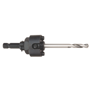 STARRETT A17-38E Locking Hole Saw Arbor, Extended Range