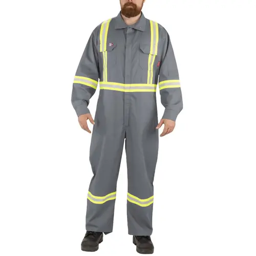 BIG BILL 1625PR7 - Men’s Lightweight FR PRO® Deluxe Coverall - Charcoal