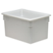 Cambro 18" x 26" x 15" White Poly Food Storage Boxes