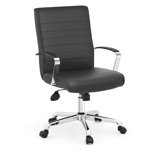 6960 STRATUS MID-BACK- Black