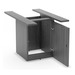 PLCUBED20 20" CUBE BASE WITH DOOR- NEWPORT GRAY