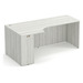 PL182L 71" PORKCHOP CREDENZA-LEFT- SILVER BIRCH