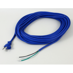 Power Cord, 18/3 50' Blue