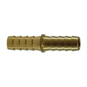 Reducing Splicer, 1 in Hose Barbed x 3/4 in Male BSPT, Brass