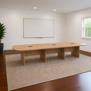 CLAAR7168N - 14ft. Arena Conference Table with Panel Base