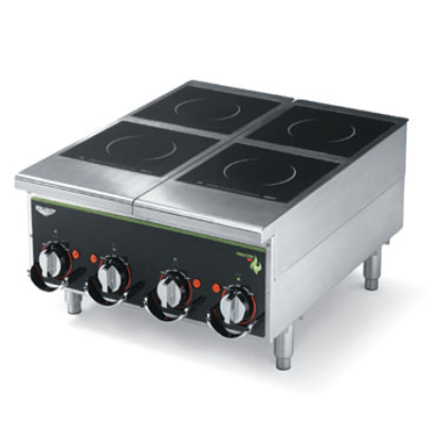 Vollrath 924HIMC Heavy-Duty Induction Hotplate-4 Hob Manual Control Back of The House